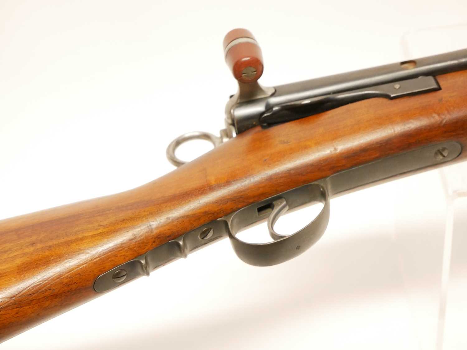 Schmidt-Rubin 7.5x53.5mm Kadett Model 1897 straight pull single shot rifle, 23 inch barrel with - Image 9 of 14