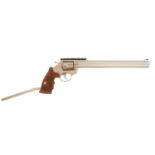 Alfa Brno .357 long barrel revolver, serial number 7351200627, 12 inch barrel, fitted with Picatinny