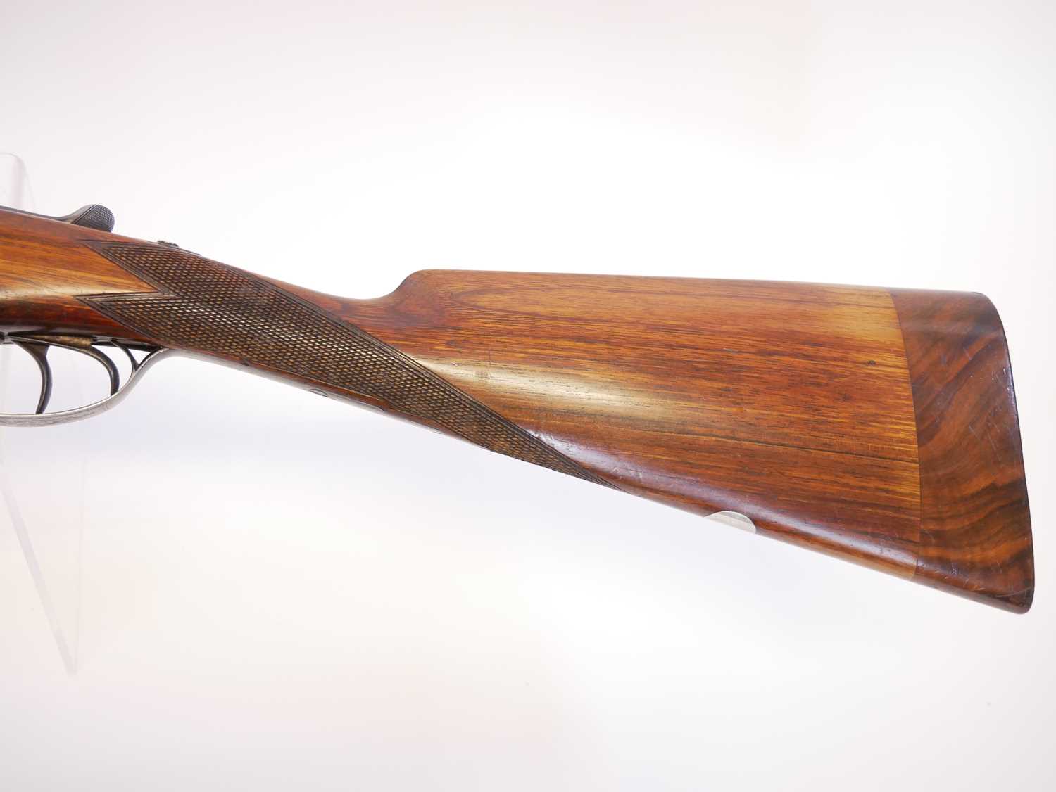 Webley and Scott 12 bore side by side shotgun, serial number 134551, 28 inch barrels with 2 3/4 inch - Image 8 of 15