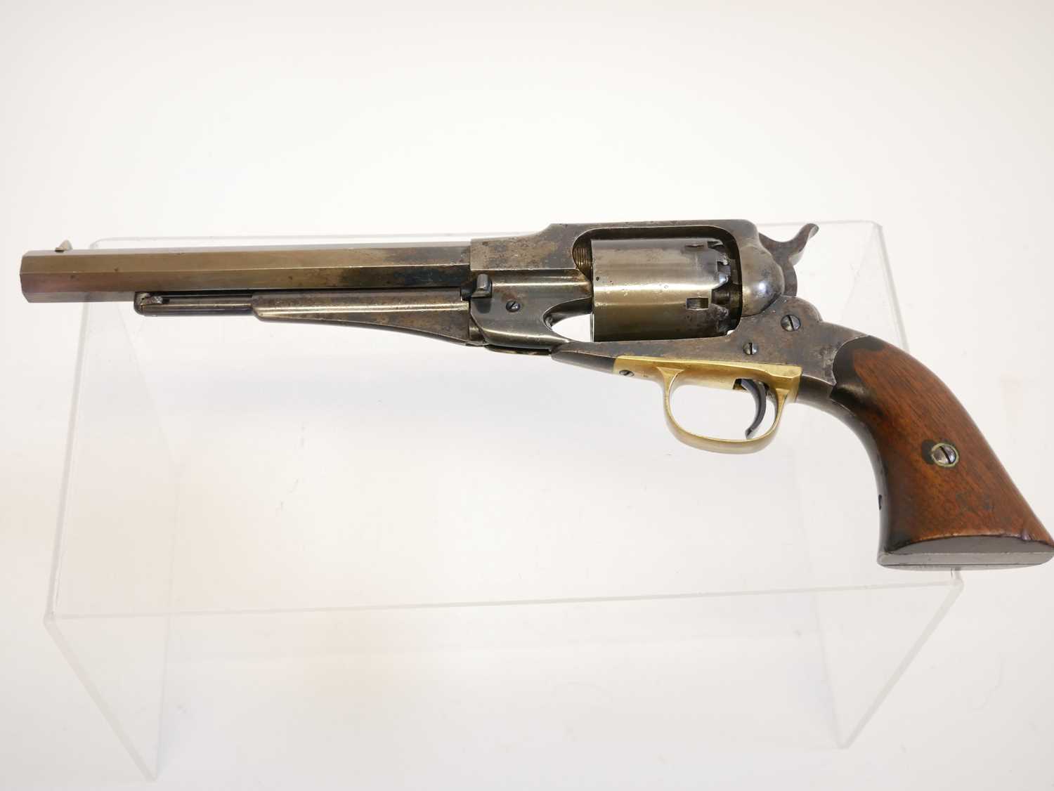 Remington 1858 New Model Army .44 percussion revolver, serial number 30138, 7.5 inch octagonal - Image 5 of 14