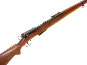 Schmidt Rubin 1896/ 1911 7.5mm straight pull rifle, matching serial numbers 314149 to barrel,