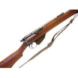 Long Lee Enfield .303 bolt action rifle, serial number 2719, 30 inch barrel with folding ladder
