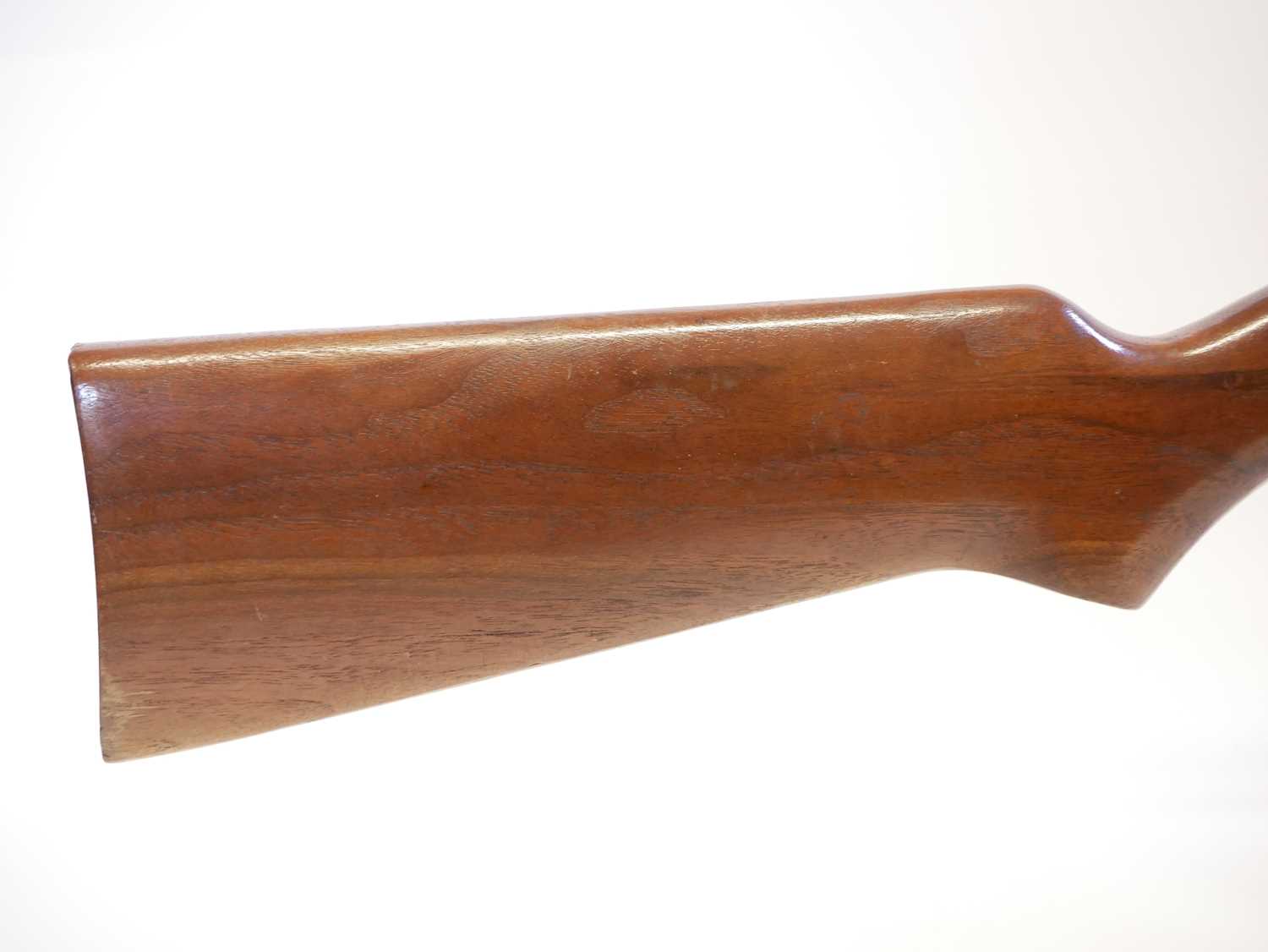 Benjamin Franklin .22 Model 312 pump up air rifle, serial number H357175, 19 inch sighted barrel. No - Image 3 of 13
