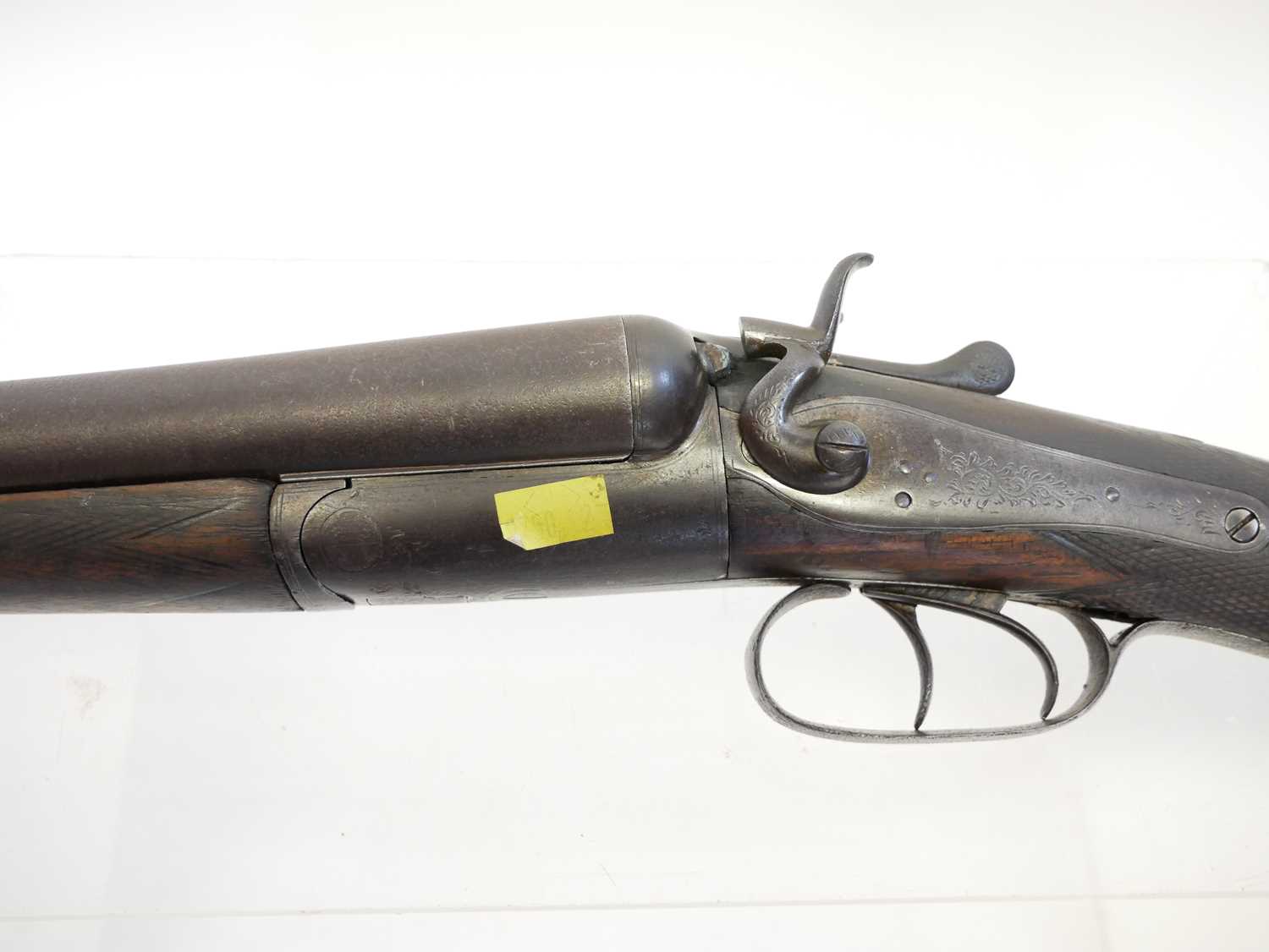 Deactivated 12 bore side by side shotgun with 21inch barrels, serial number 5105. Deactivated to - Image 7 of 14