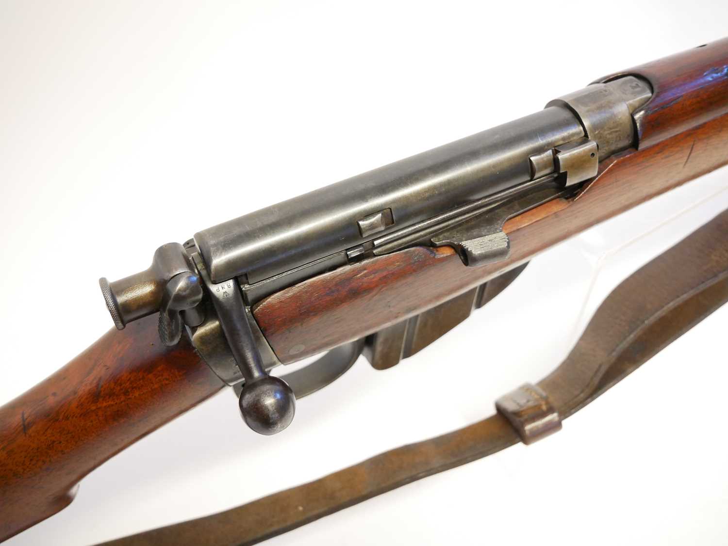 Long Lee Enfield .303 bolt action rifle, serial number 2719, 30 inch barrel with folding ladder - Image 6 of 20