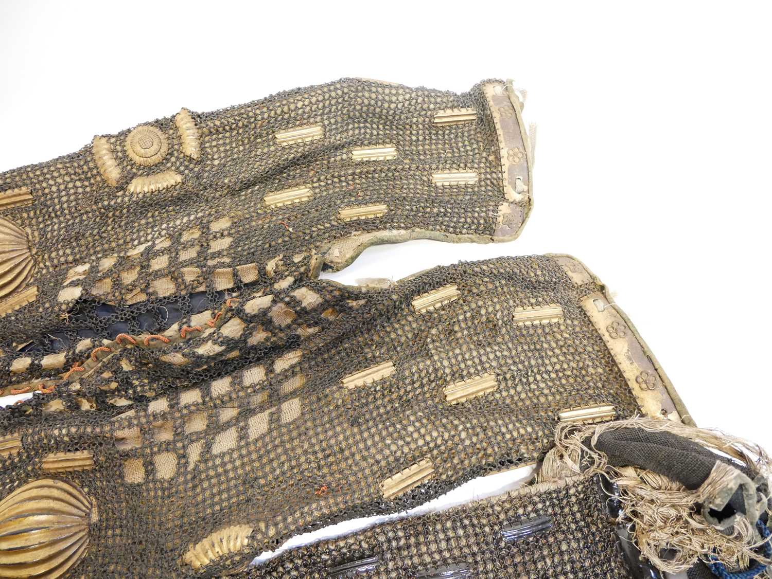 Incomplete set of Japanese Samurai armour. - Image 11 of 16
