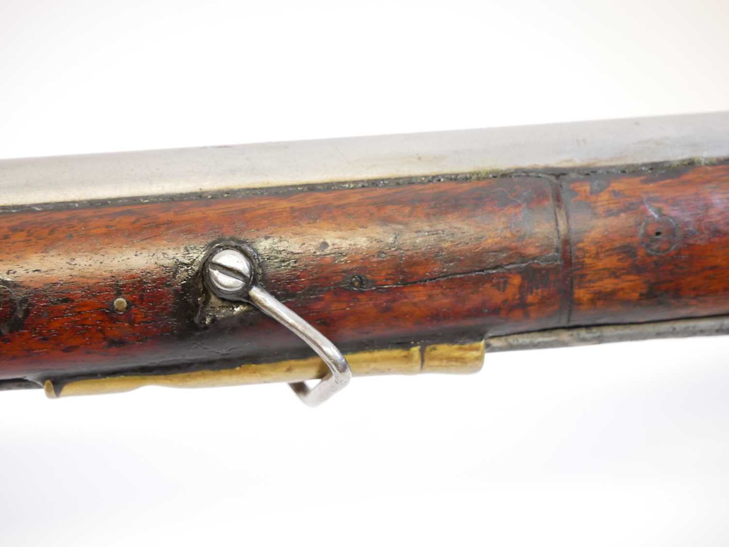 Percussion P42 .750 musket, 39inch sighted barrel, the lock stamped with a crown and VR over Tower - Image 10 of 19