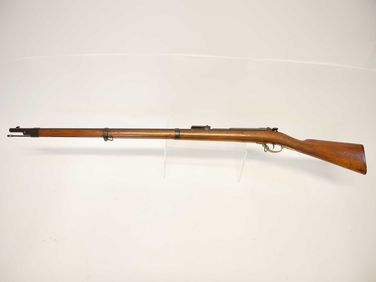 Rare British manufactured Mauser 1871 pattern 11x60R bolt action rifle, serial number 8177D, - Image 21 of 21