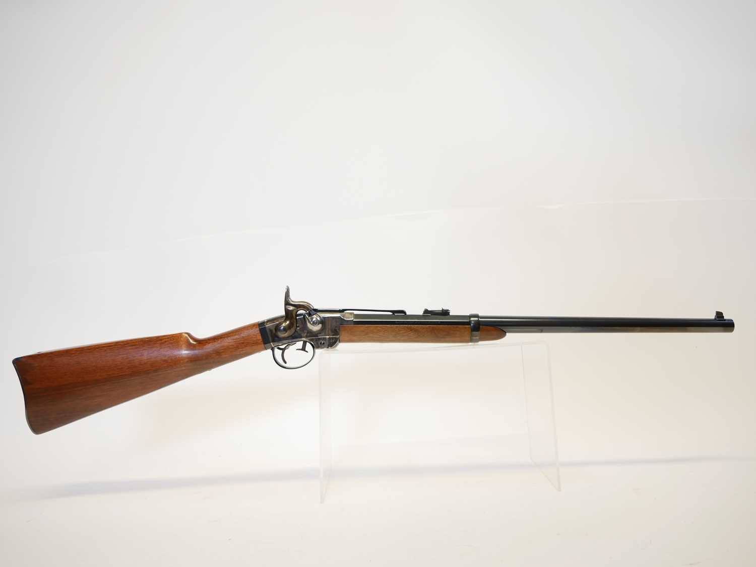 Pietta .50 cal Percussion capping breech loading Smith's carbine, serial number 3785, 21.5inch - Image 2 of 12