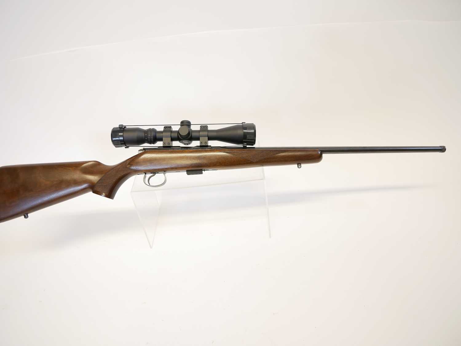 Left hand CZ 452-2E ZKM .22lr bolt action rifle, serial number A419039, 22inch barrel, ten and - Image 11 of 12