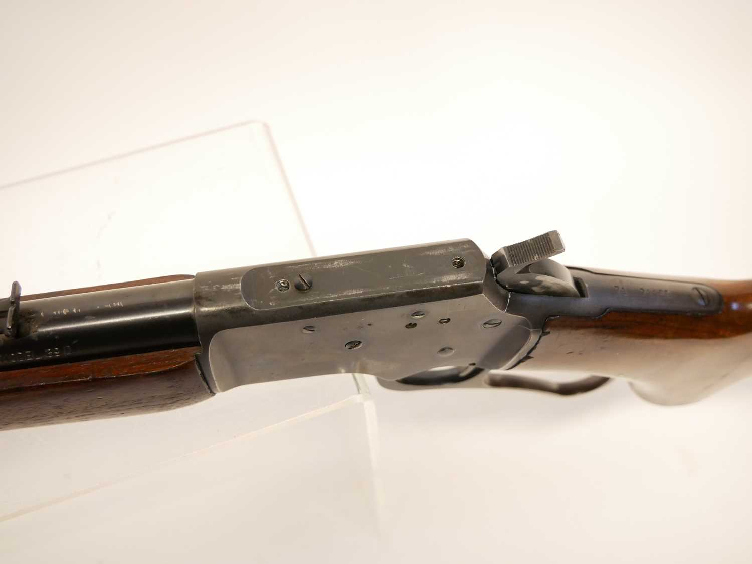 Marlin model 39D .22lr lever action rifle, serial number 71-71150, 20inch barrel with full length - Image 10 of 12