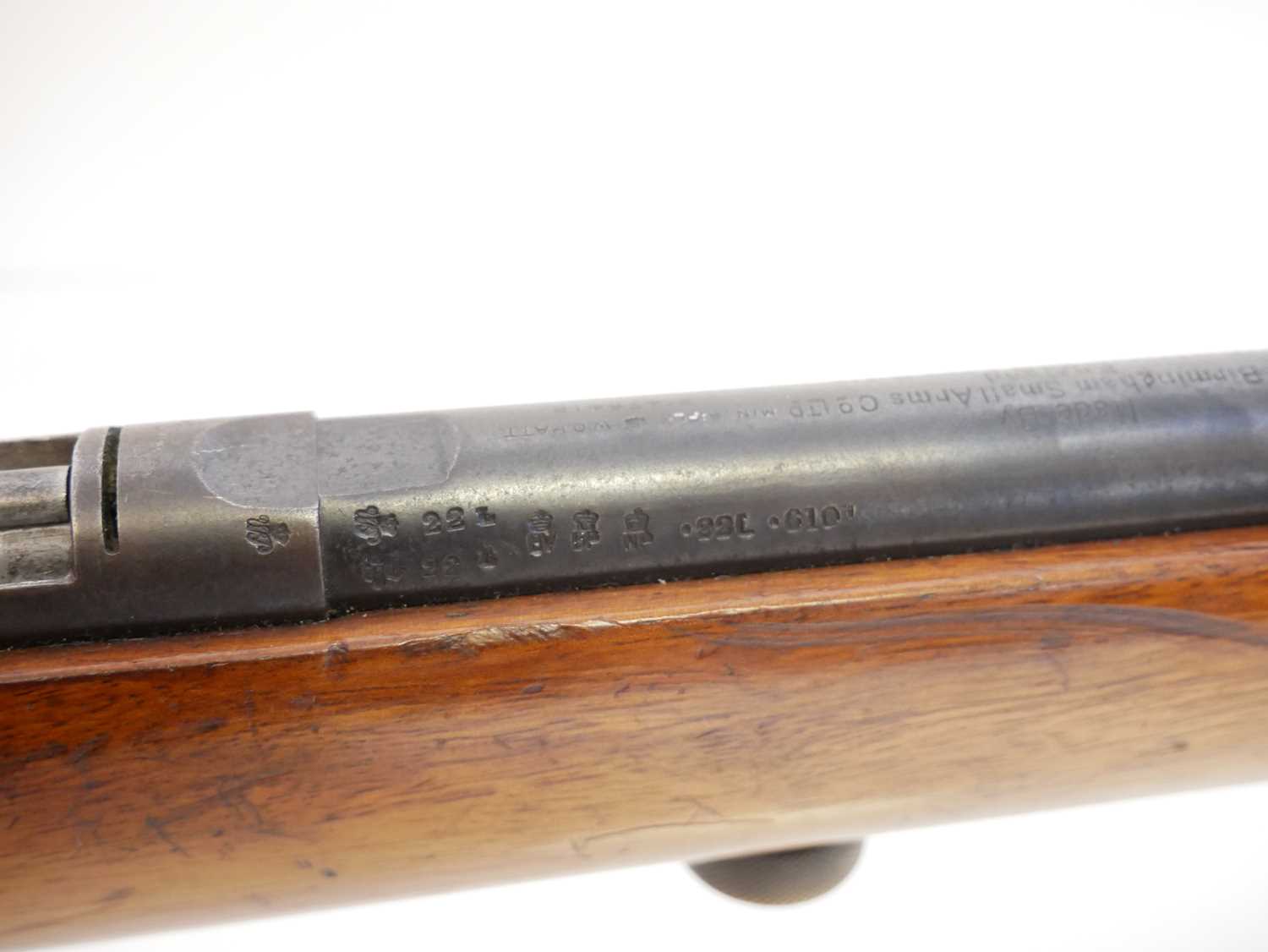 Rare Galilean Magnifying Sighted BSA .22lr bolt action 1907 pattern Cadet / training rifle, serial - Image 9 of 20