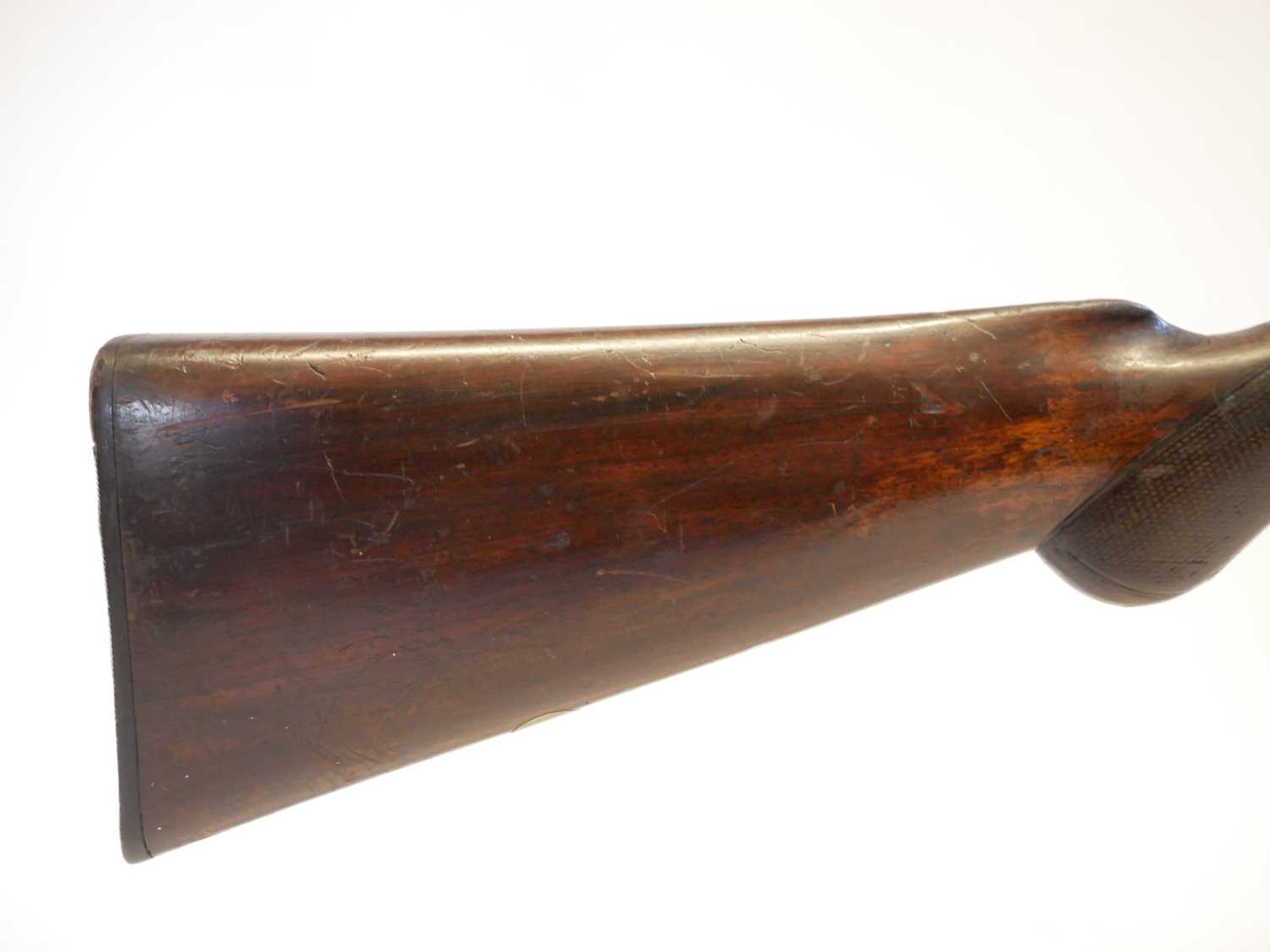 Deactivated 12 bore side by side shotgun with 21inch barrels, serial number 5105. Deactivated to - Image 3 of 14