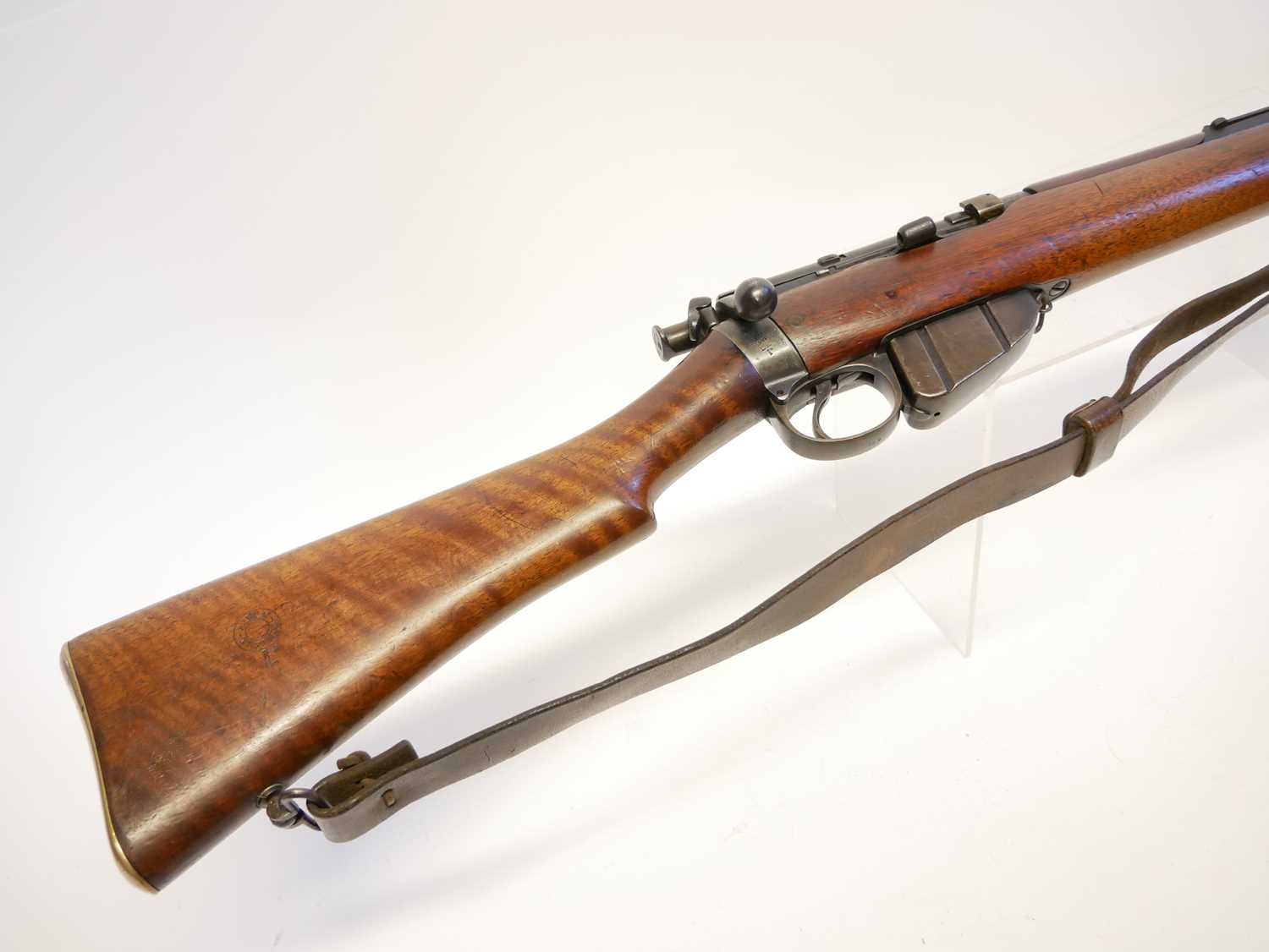 Long Lee Enfield .303 bolt action rifle, serial number 2719, 30 inch barrel with folding ladder - Image 12 of 20