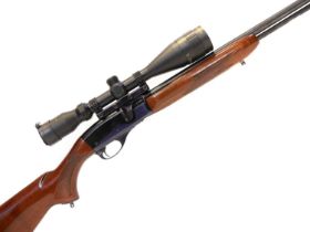 Remington Speedmaster .22lr semi auto rifle, serial number A1716556, 21 inch barrel screw cut for