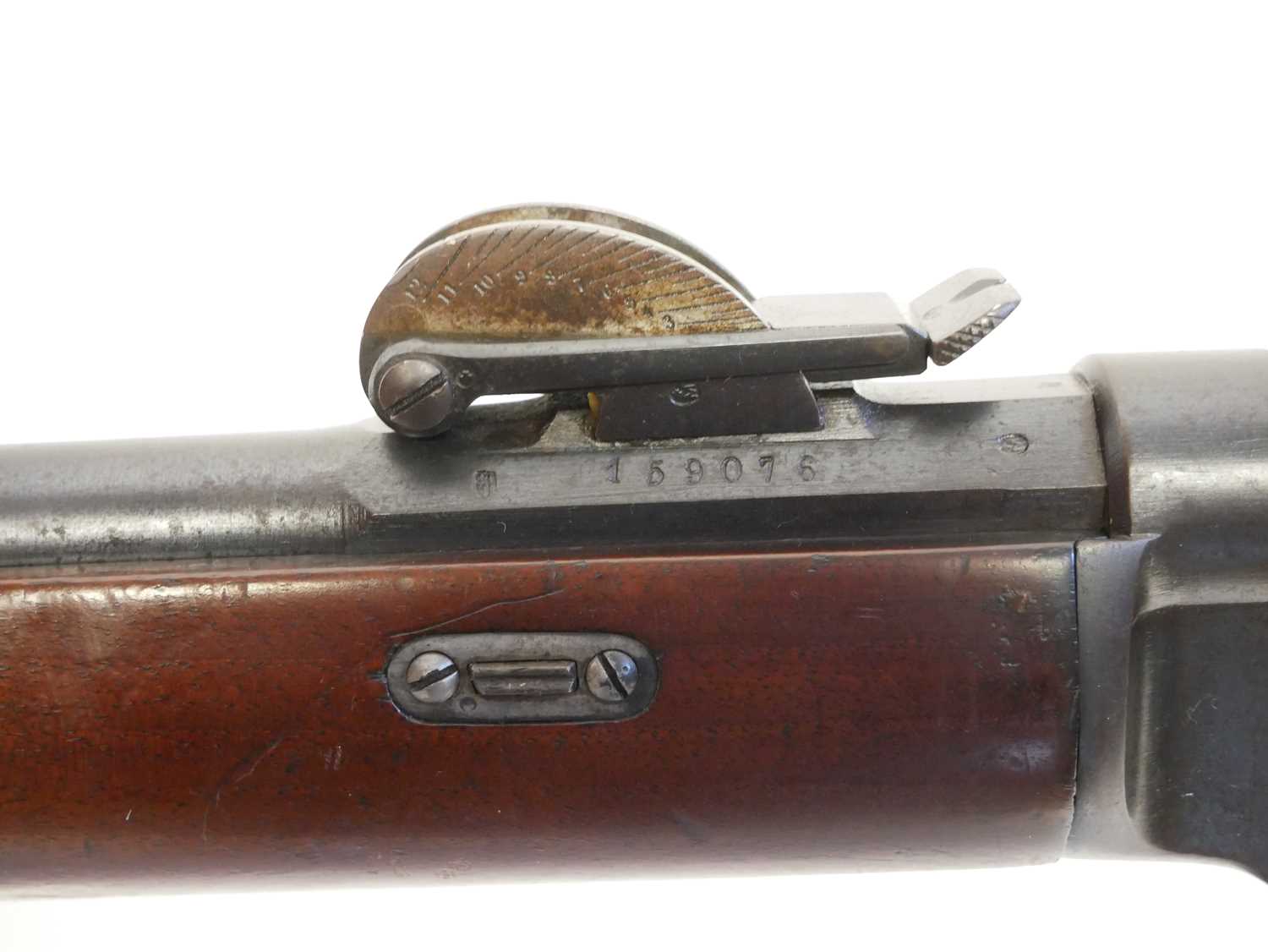 Swiss Vetterli M1878 / 81 10.4x38 rimfire bolt action rifle, serial number 159076, 32inch barrel - Image 10 of 17