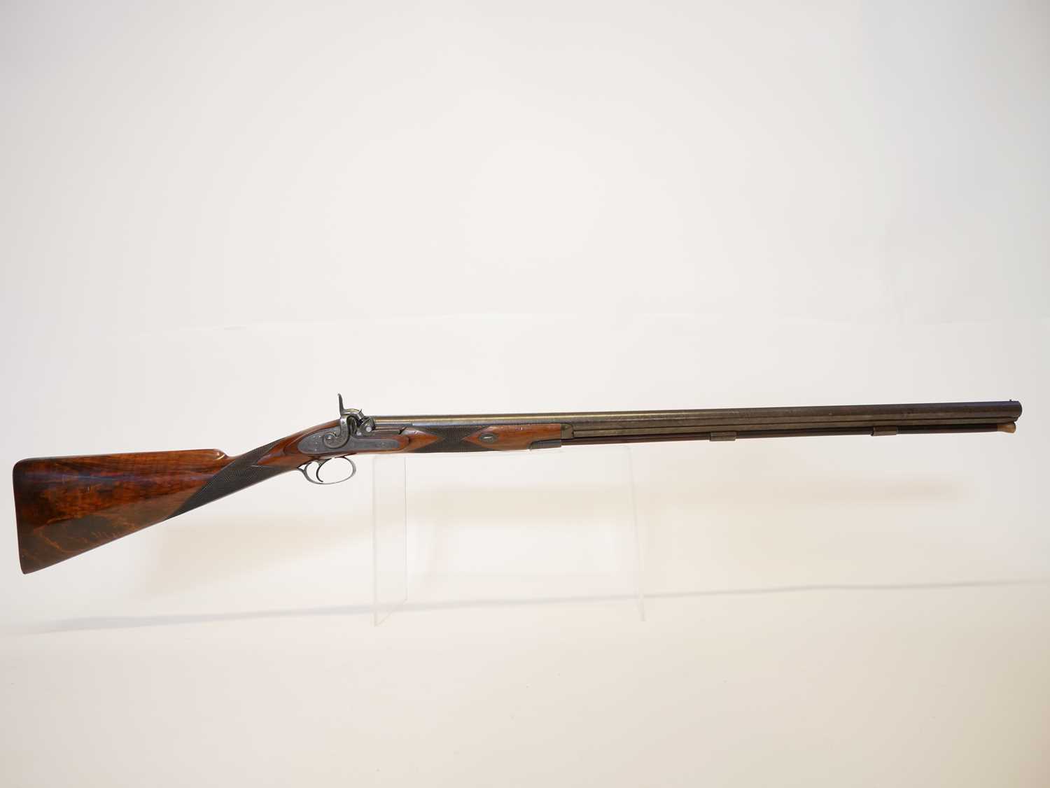 Robert Watmouth of Manchester 14 bore single barrel percussion shotgun, serial number 1033, 31.5 - Image 2 of 15