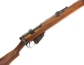 BSA SMLE .303 bolt action rifle, serial number WR93306, 24.5inch barrel with tangent rear sight
