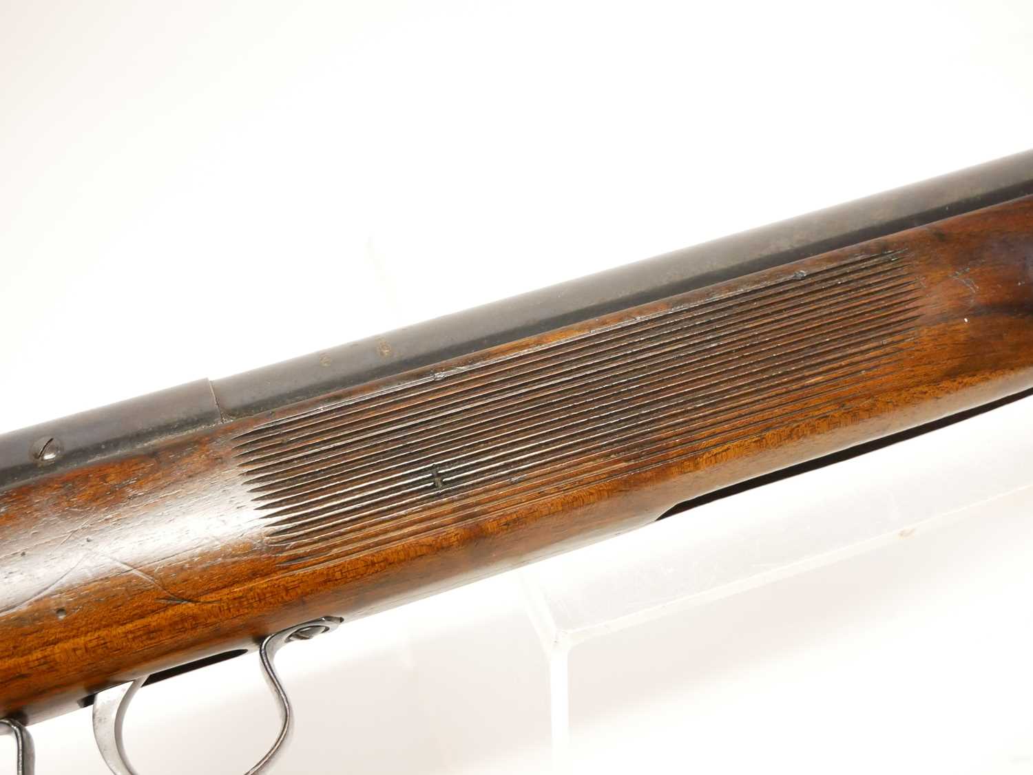 Webley MkIII .177 air rifle 18 inch barrel, with many early features circa 1962, serial number 6923. - Image 5 of 11