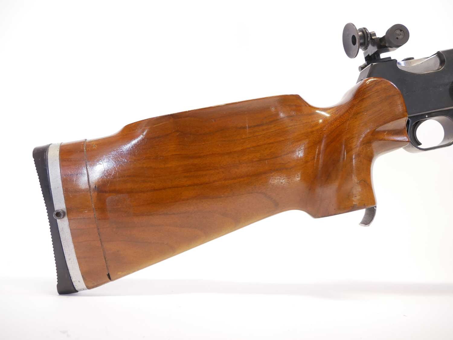 BSA International .22lr Martini target rifle, serial number FG0963, 28 inch barrel, fitted with - Image 3 of 12