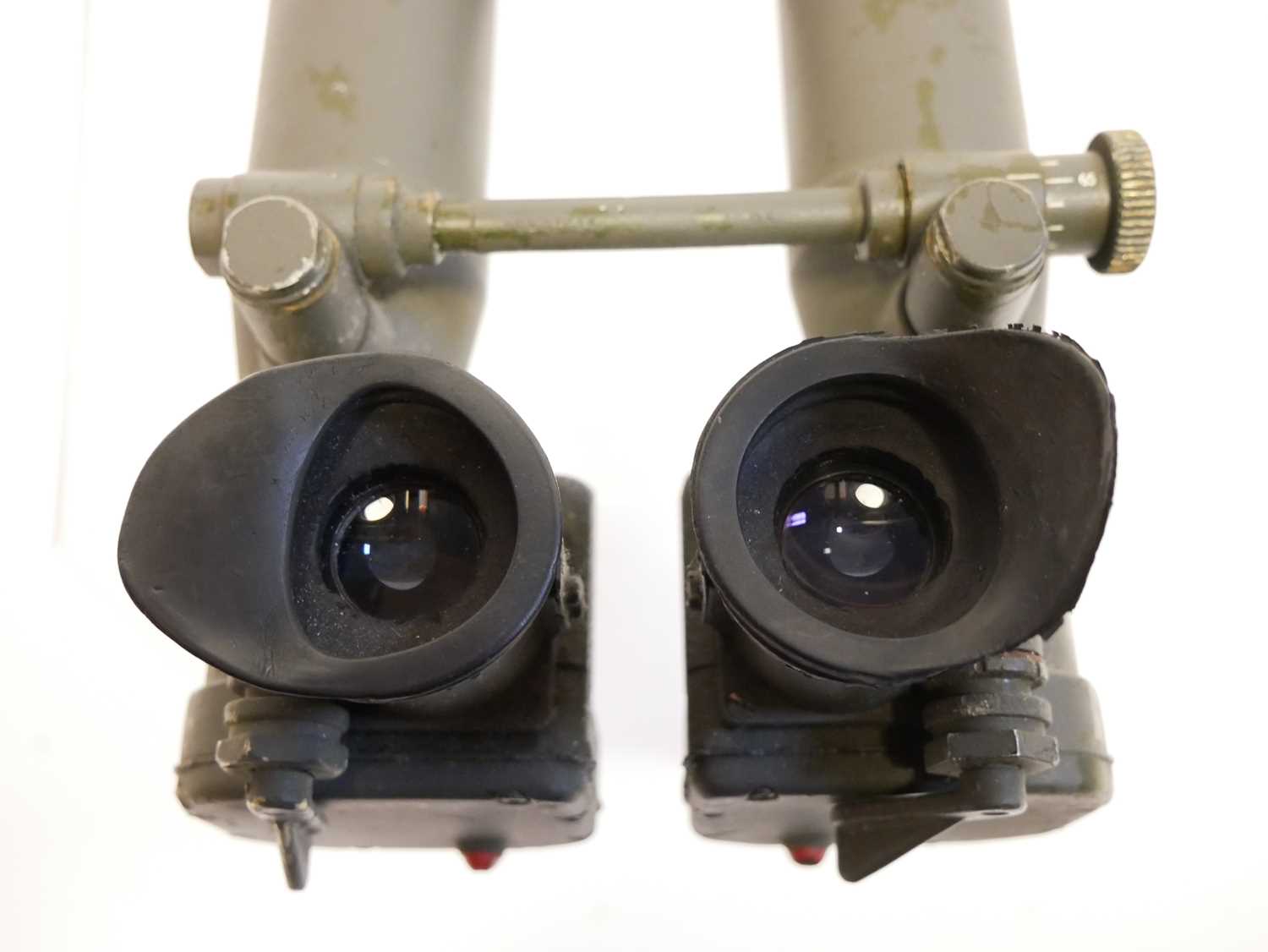 British armoured vehical pair of Periscopic Binoculars, MkII numbered F.V.210352, and No.PB8743. - Image 14 of 14