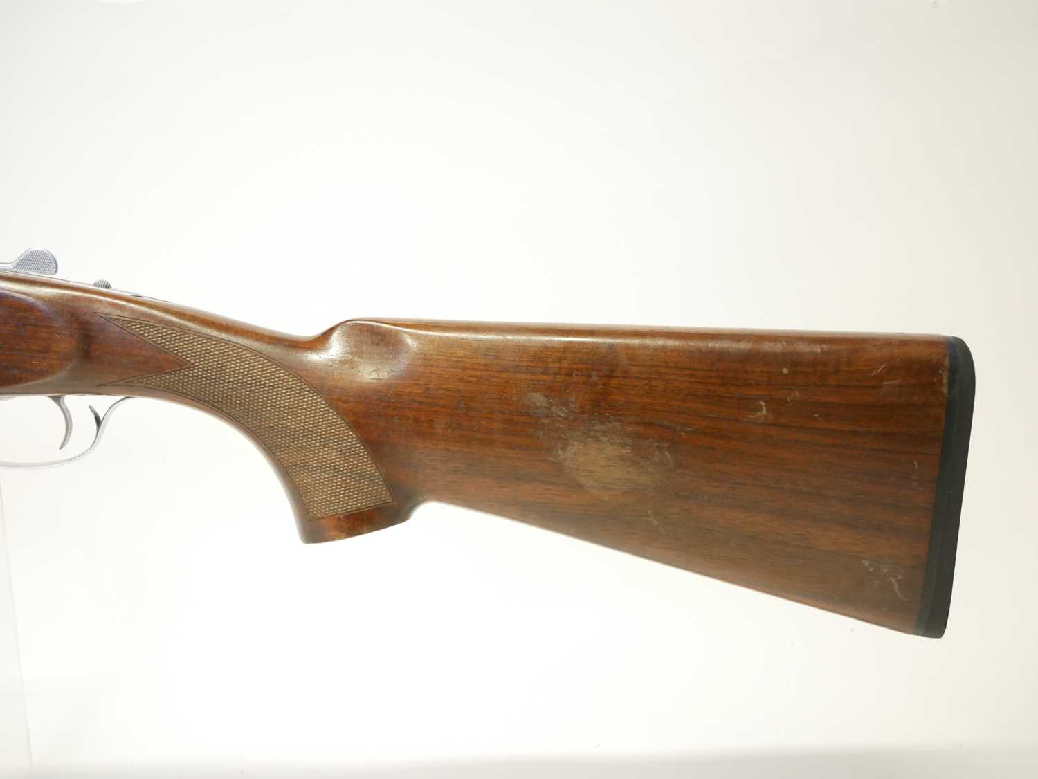 Yildiz 20 bore over and under shotgun, 30 inch barrels, (only two choke tubes present, no key) - Image 9 of 10