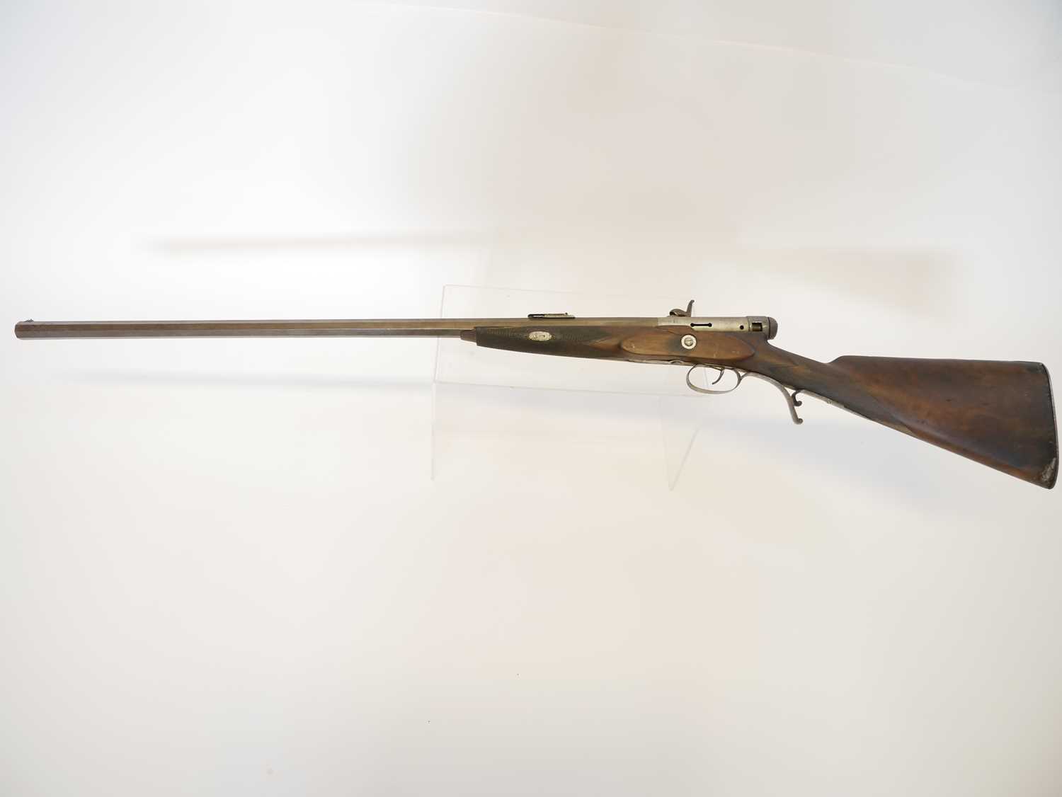 Calisher and Terry patent 52 bore percussion capping breech loading rifle, for restoration, 29inch - Image 12 of 17