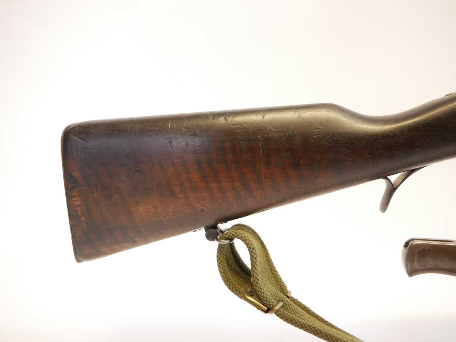 Steyr 8x60R M.1886 Portuguese Kropatschek bolt action rifle, serial number T460 (various other - Image 3 of 20