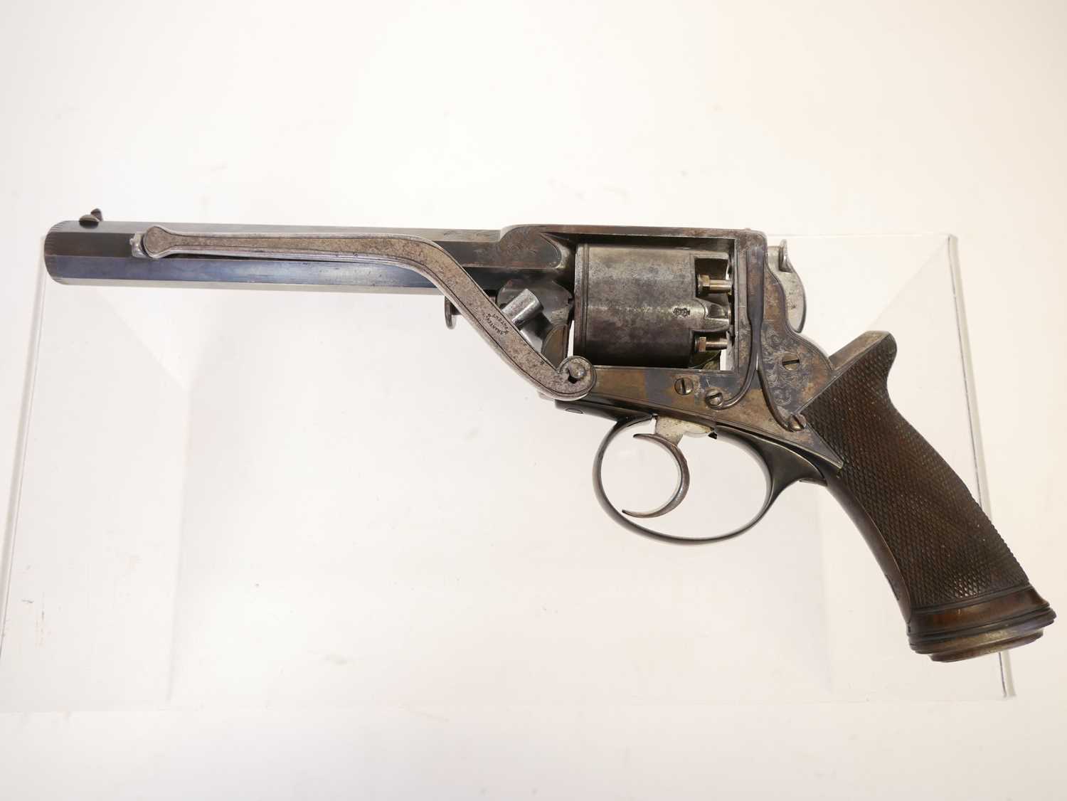 Cased 54 bore percussion revolver - Image 3 of 21