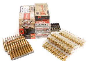 .223 ammunition, 218 rounds by Norma, Federal, Winchester, and RWS. UK FIREARMS LICENCE WITH CORRECT