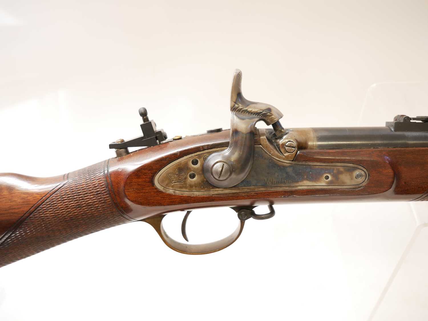Euroarms .451 percussion muzzle loading three band Enfield type rifle, 35inch barrel with Henry - Image 16 of 16