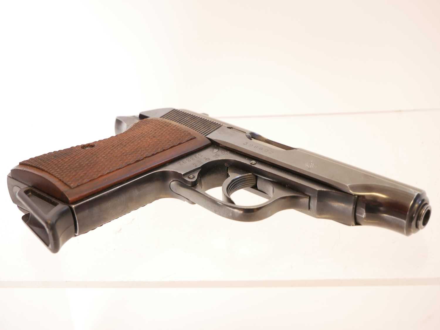 Deactivated Walther PP 7.65mm semi automatic pistol, serial number 398802, with one magazine. - Image 3 of 6