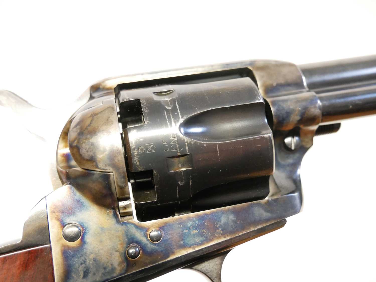 Uberti .44 percussion muzzle loading cattleman revolver, serial number UG0263, 7.5inch barrel, - Image 10 of 10