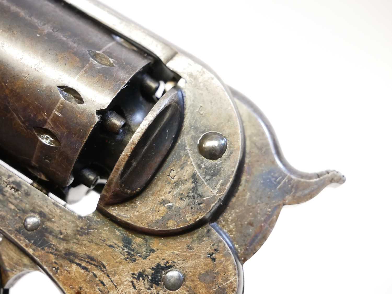 Starr Arms .44 model 1858 percussion double action revolver, serial number 8269 to cylinder only, - Image 8 of 14