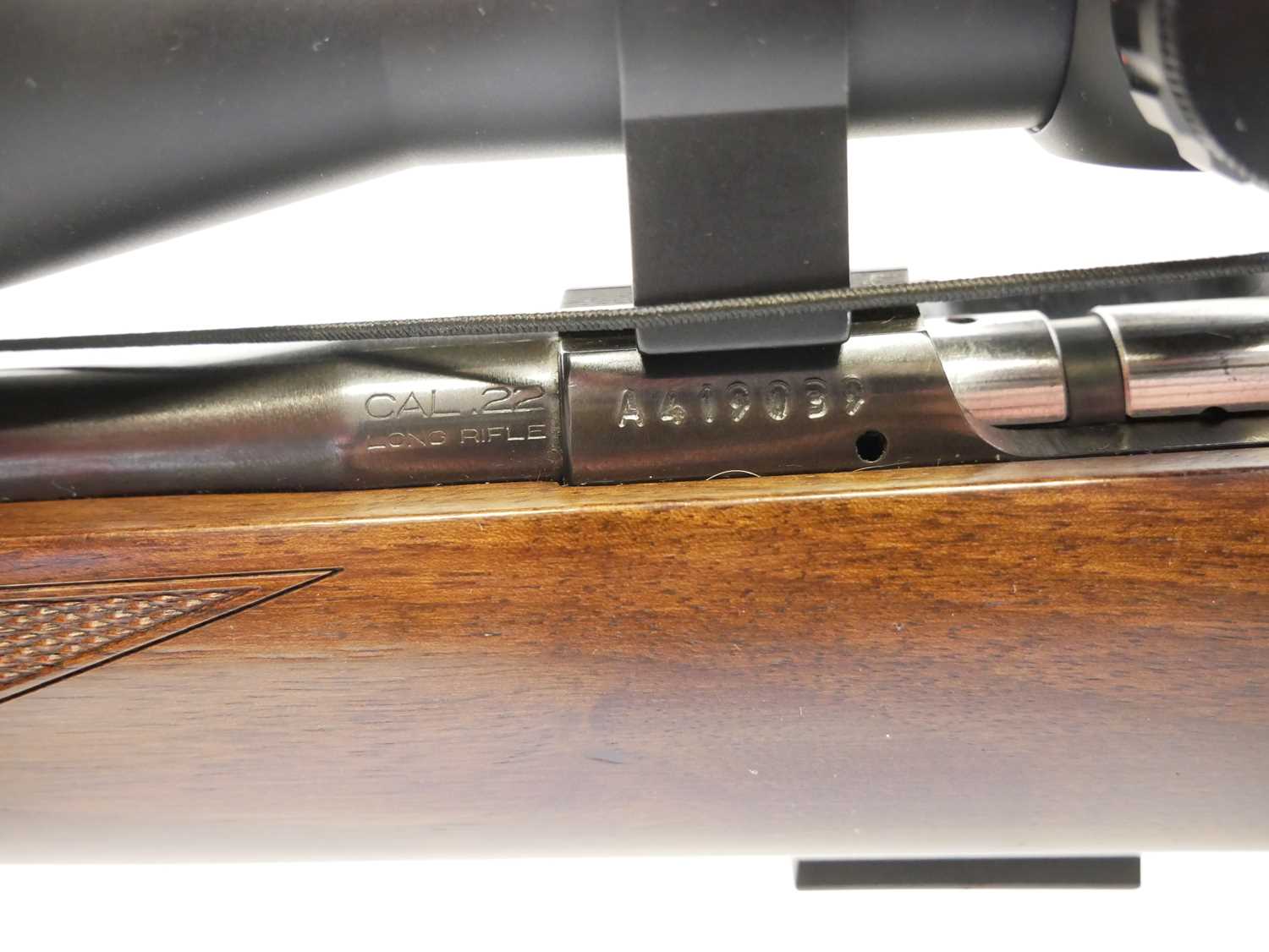 Left hand CZ 452-2E ZKM .22lr bolt action rifle, serial number A419039, 22inch barrel, ten and - Image 5 of 12