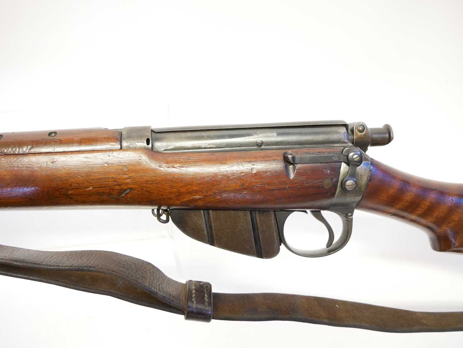 Long Lee Enfield .303 bolt action rifle, serial number 2719, 30 inch barrel with folding ladder - Image 16 of 20