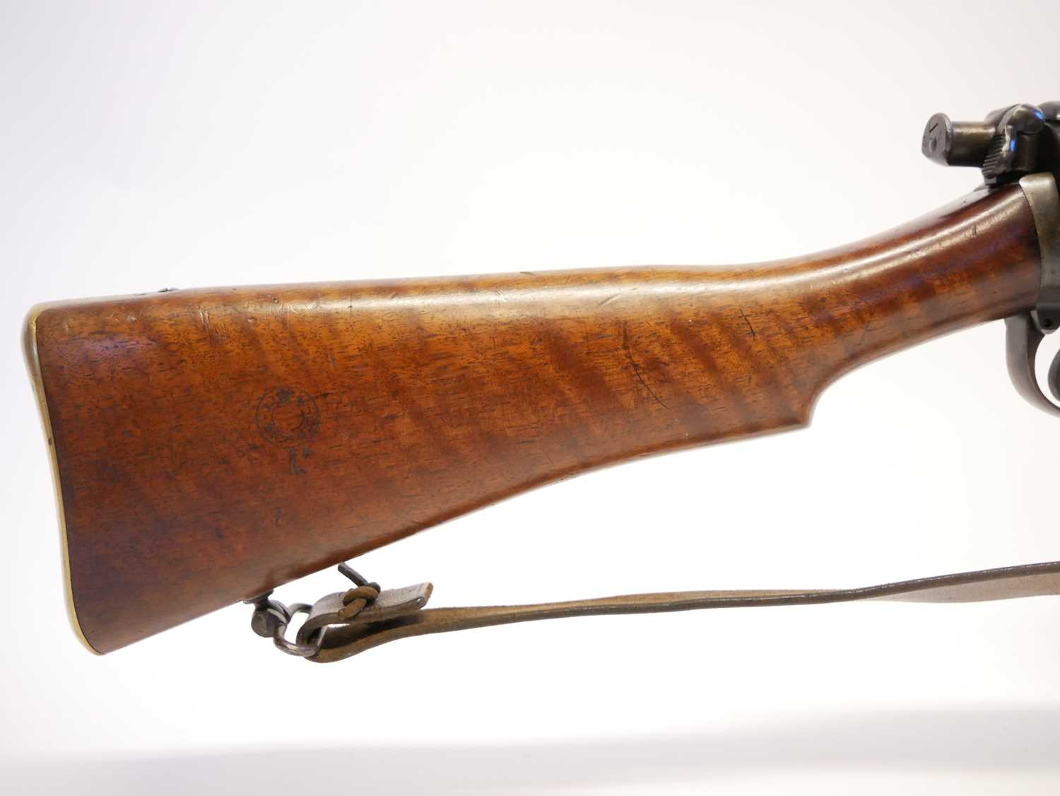 Long Lee Enfield .303 bolt action rifle, serial number 2719, 30 inch barrel with folding ladder - Image 3 of 20