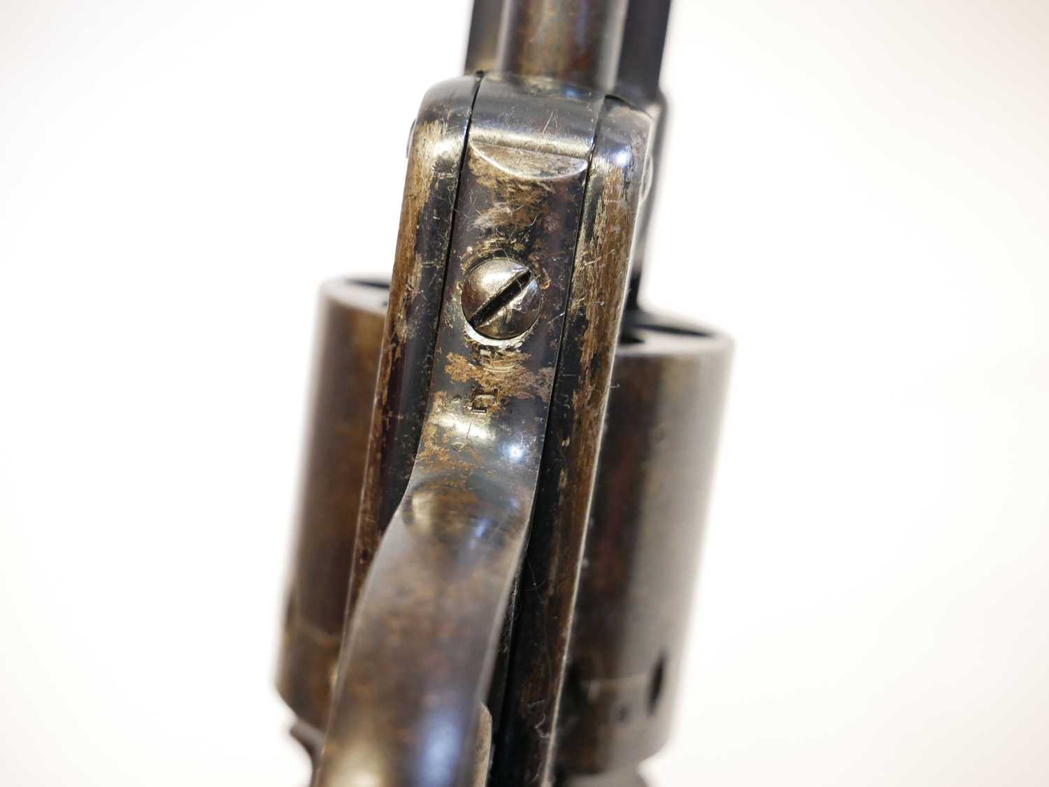 Starr Arms .44 model 1858 percussion double action revolver, serial number 8269 to cylinder only, - Image 11 of 14