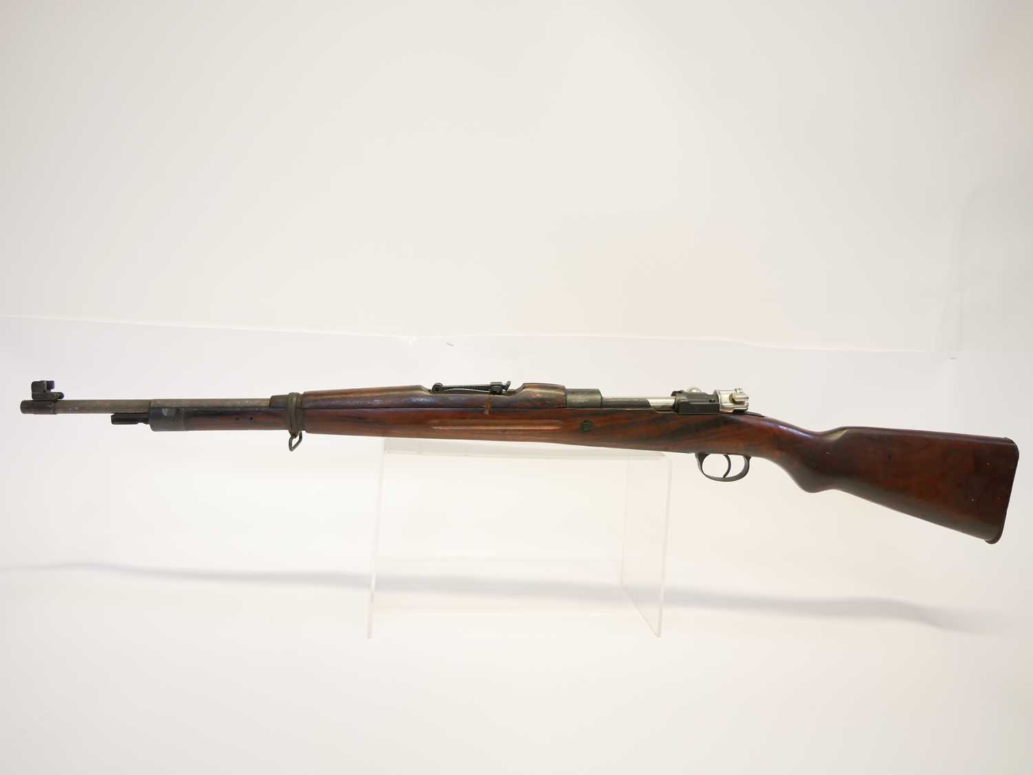 Belgian FN made Mauser .30-06 bolt action rifle, serial number 24953, the bolt with mismatched - Bild 16 aus 17