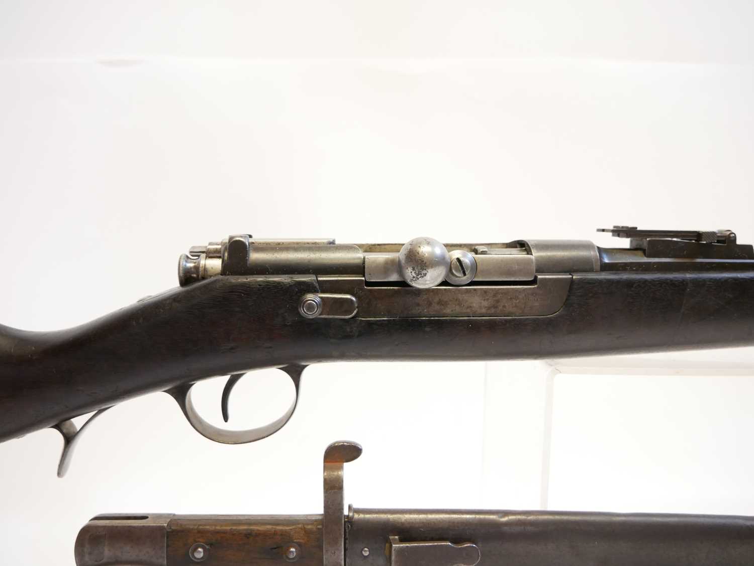 Steyr 8x60R M.1886 Portuguese Kropatschek bolt action rifle, serial number T460 (various other - Image 5 of 20
