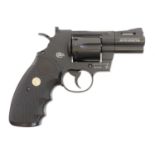 Colt Python .357 CTG .177 CO2 air pistol revolver, serial number 14E001350, together with twelve