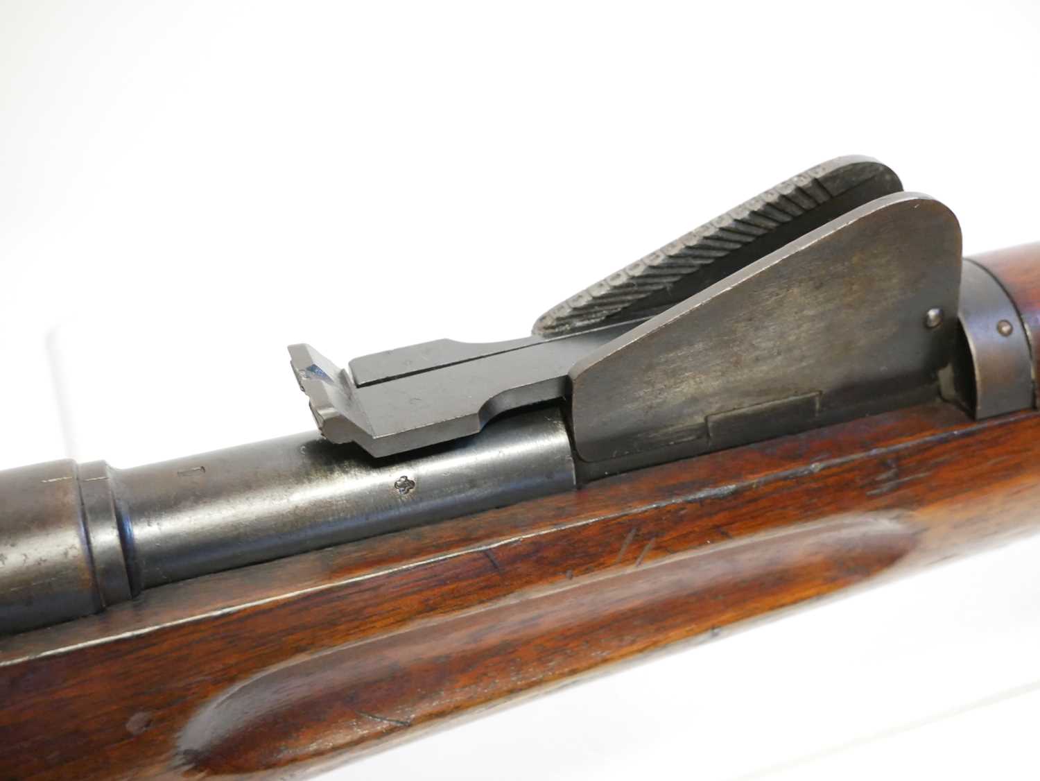 Schmidt Rubin 1889 7.5x 53.5mm straight pull rifle, matching serial numbers 119667, with 30" barrel, - Image 8 of 20