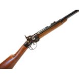 Pietta .50 cal Percussion capping breech loading Smith's carbine, serial number 3785, 21.5inch