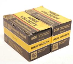One thousand rounds of RWS .22lr High Velocity 40 grain. UK FIREARMS LICENCE WITH CORRECT AMMUNITION