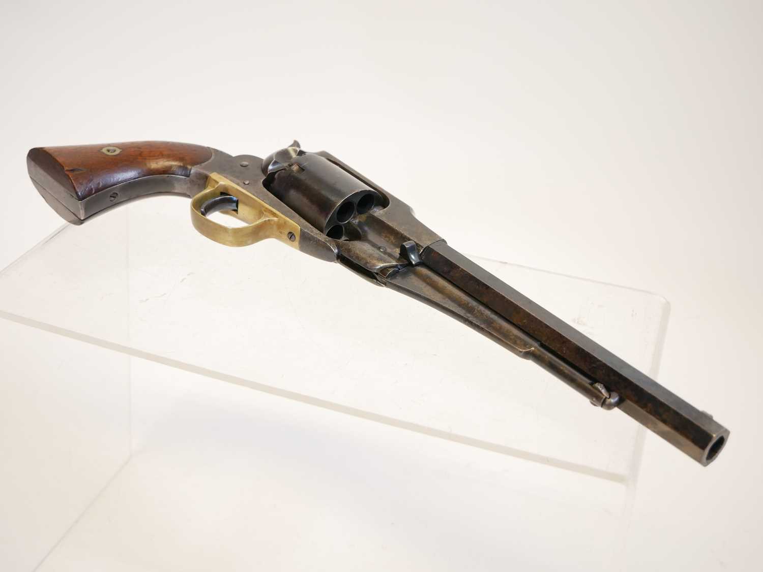 Remington 1858 New Model Army .44 percussion revolver, serial number 30138, 7.5 inch octagonal - Image 3 of 14