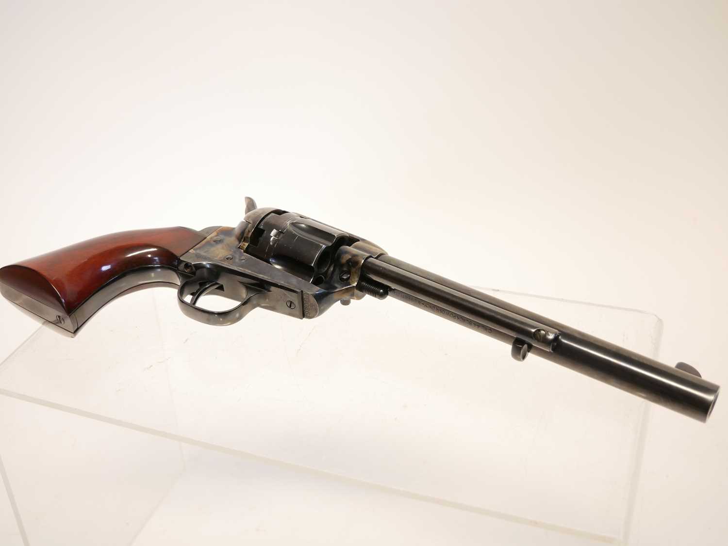 Uberti .44 percussion muzzle loading cattleman revolver, serial number UG0263, 7.5inch barrel, - Image 2 of 10