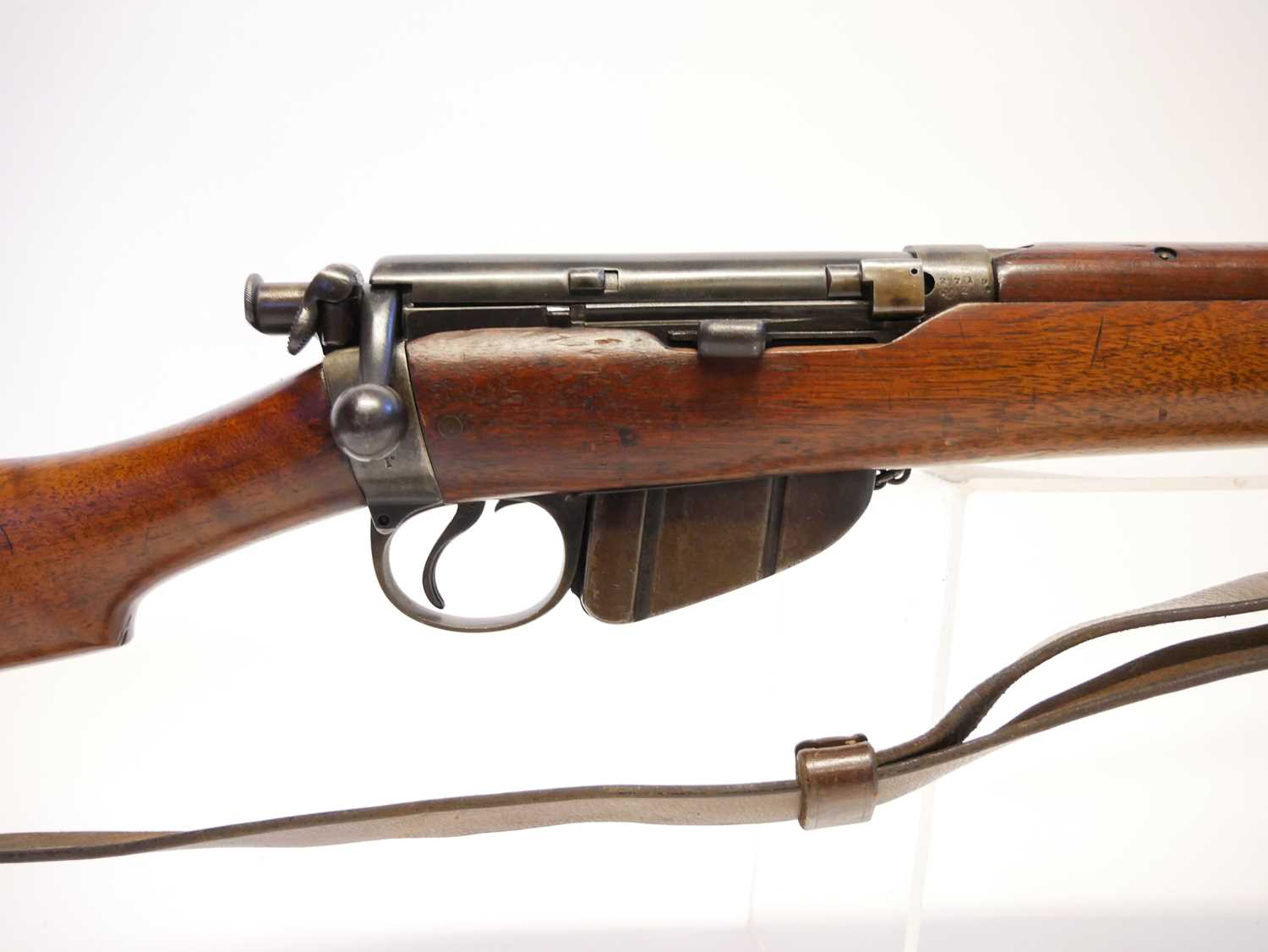 Long Lee Enfield .303 bolt action rifle, serial number 2719, 30 inch barrel with folding ladder - Image 10 of 20