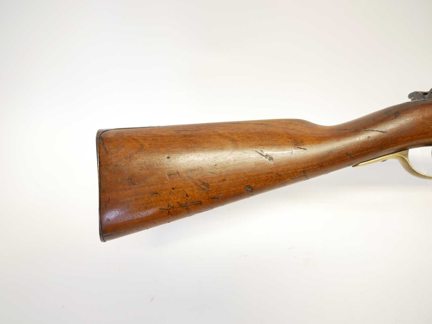 Rare British manufactured Mauser 1871 pattern 11x60R bolt action rifle, serial number 8177D, - Image 3 of 21