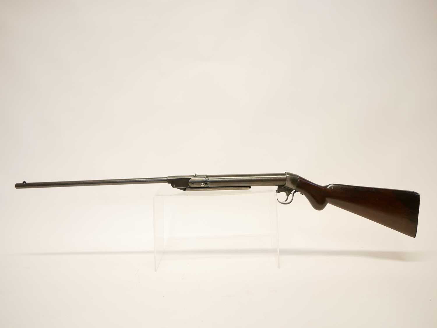 Lane Brothers 'Musketeer' .177 break barrel air rifle, 20 inch sighted octagonal to round barrel, - Image 14 of 15