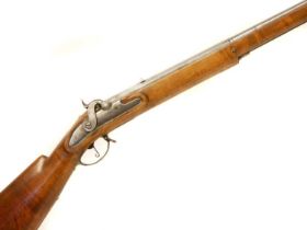 Swiss 17.6mm Model 1817/42 Artillery model percussion musket, 33.5inch sighted Spanish form barrel